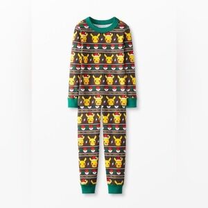 Hanna Andersson Pokemon Pikachu Holiday Pajama Set | Size 5 (110cm)